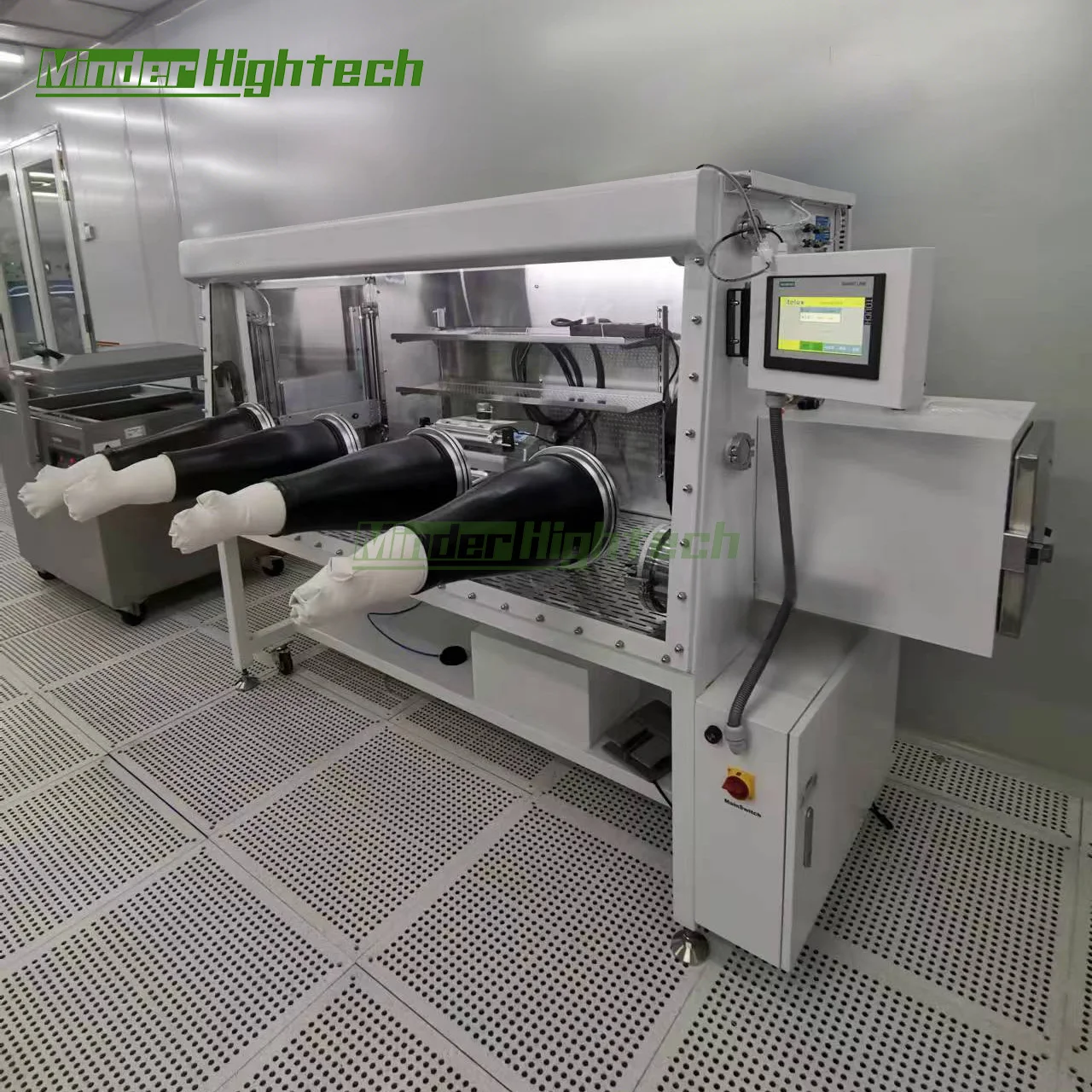 Vacuum Glove Box with 3 Gloves