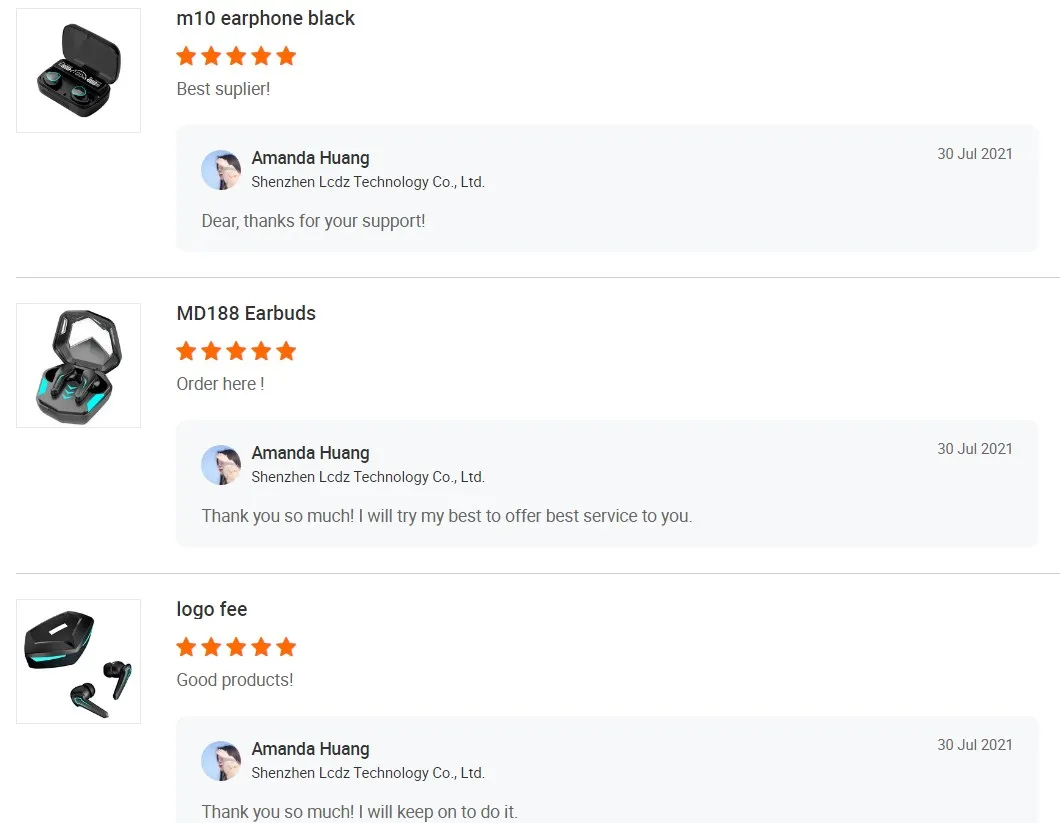 Hot Sales MD188 Gaming Headset Mini Low Latency TWS Noise Cancelling Game Music Earphones Headphones in Ear Earbuds - ANKUX.COM