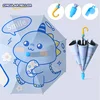 Love you blue dinosaur-vinyl waterproof case
