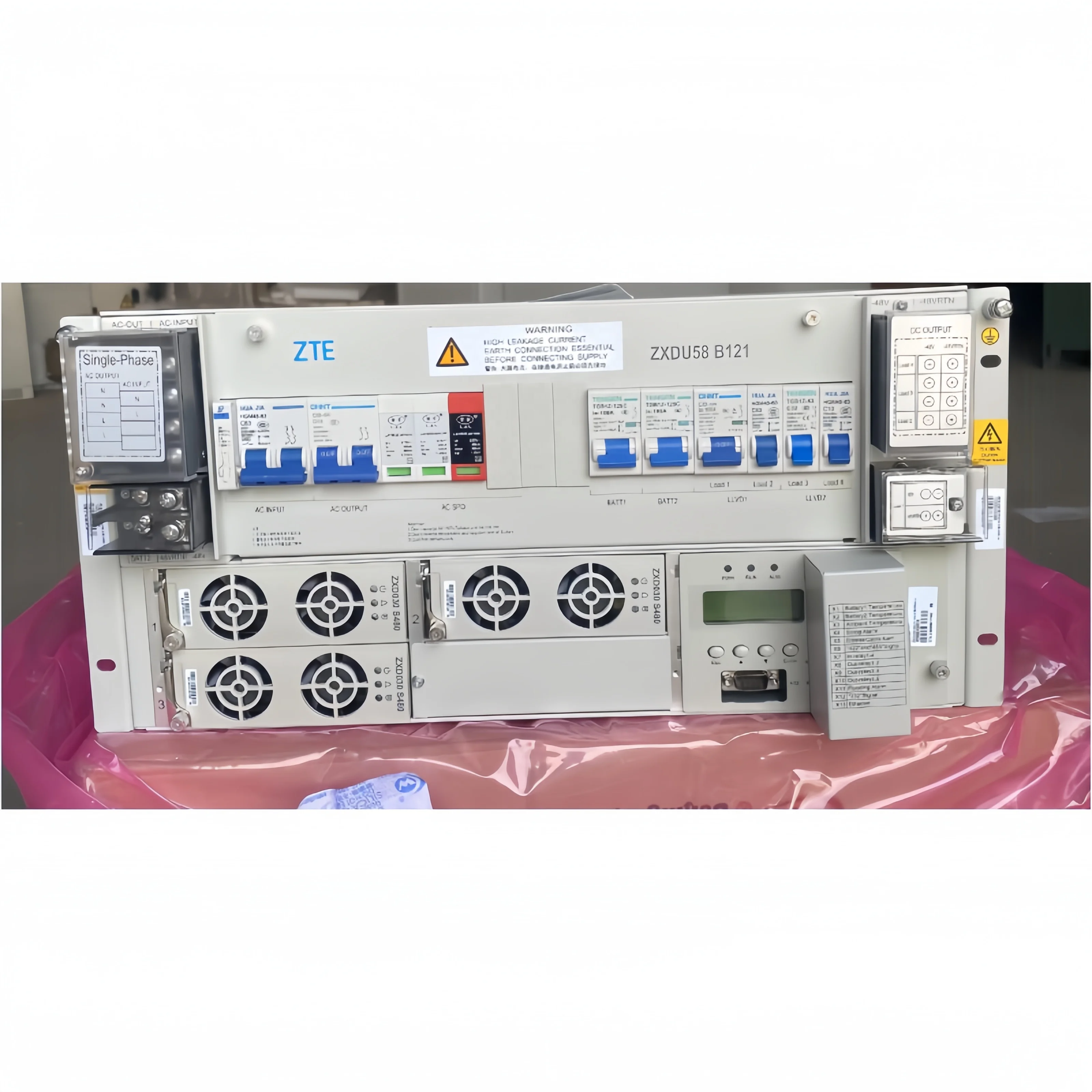ZTE ZXDU58 B121 - Efficient 48V DC Power Supply for Telecom