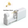 Gold 3mm Small Bean