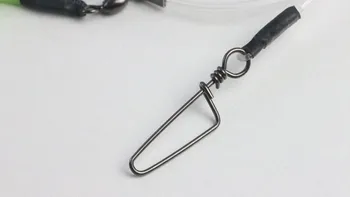 Cheery 5 Demon Circle 6/0 Hooks Midwater Soft Bait Fishing Rig Glow Sleeve Snapper Target Saltwater Fish Ocean Boat Use Fishing – Soft Lure – view 4