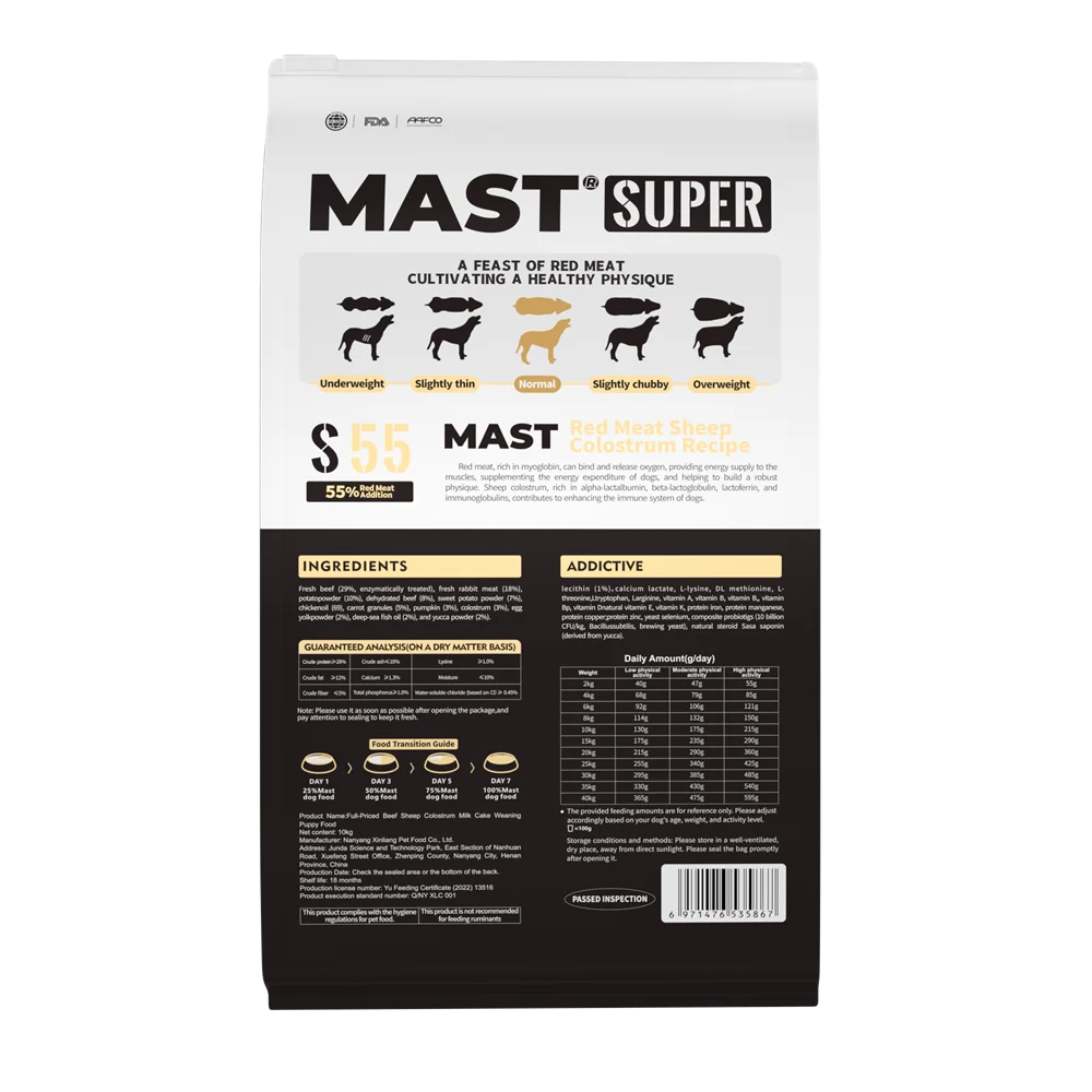 Factory Sale Directly Glutenfree Complete Pet Dry Food Animal Protein