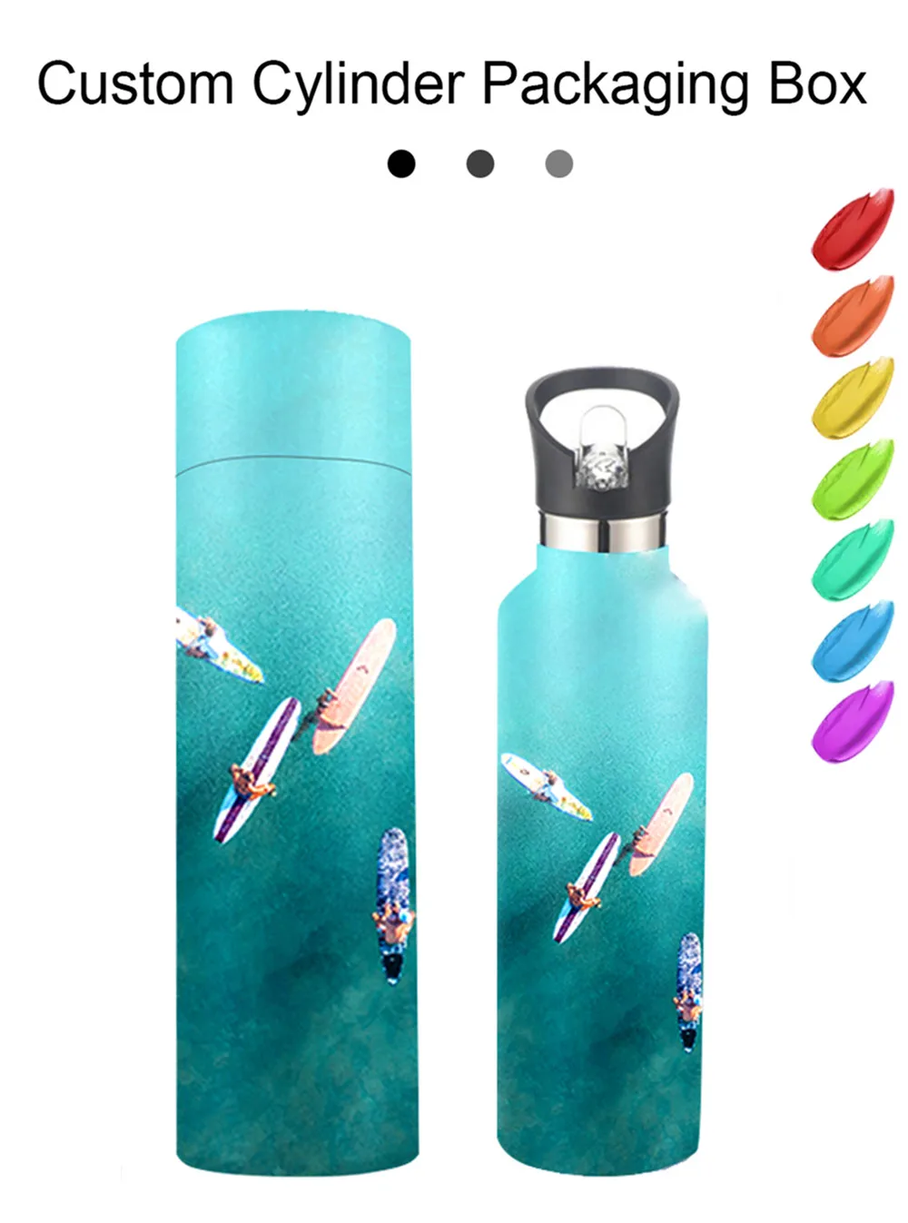 Thermos Material Portable Double Wall Stainless Steel Flask