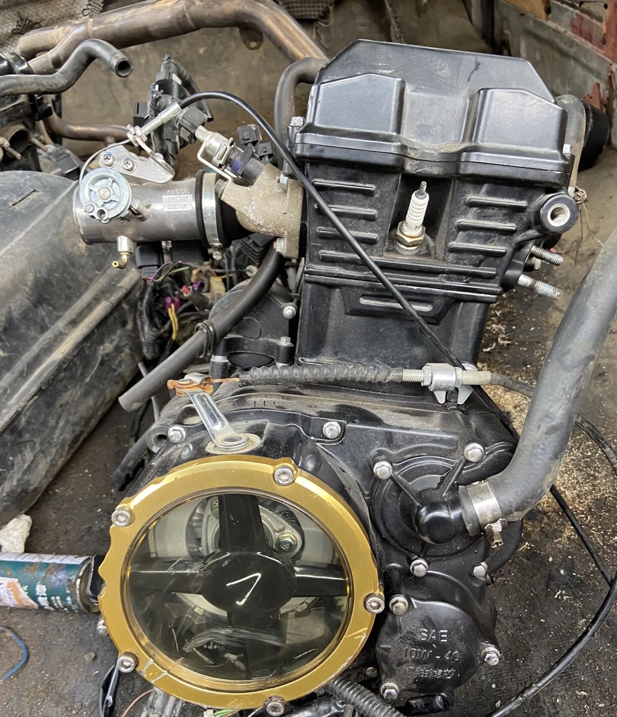 Китай завод по разборке двигателя мотоцикла для второй руки высокомощный трехколесный двигатель в сборе