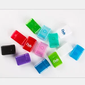 Daily Care Travel Set 10M Dental Floss Colorful PP Box Nylon 840D Floss for Daily Oral Cleaning