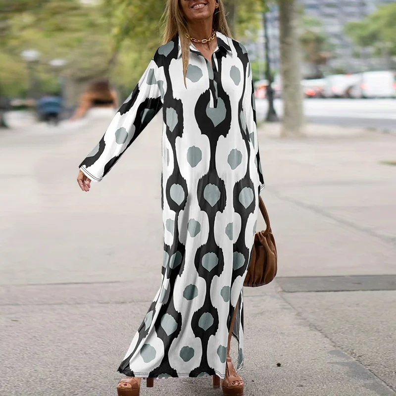 Latest Design 5XL African Casual Dresses Green Ladies Long Summer Dresses  Long Casual Dresses Women