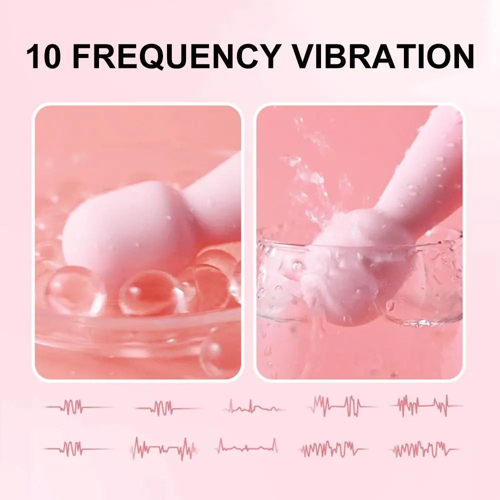 10 Modes Strong Vibration Mini Vibrator Magic Stick USB Charging Massager Clitoris G-Spot Vibrators Sex Toy for Women Adults 18