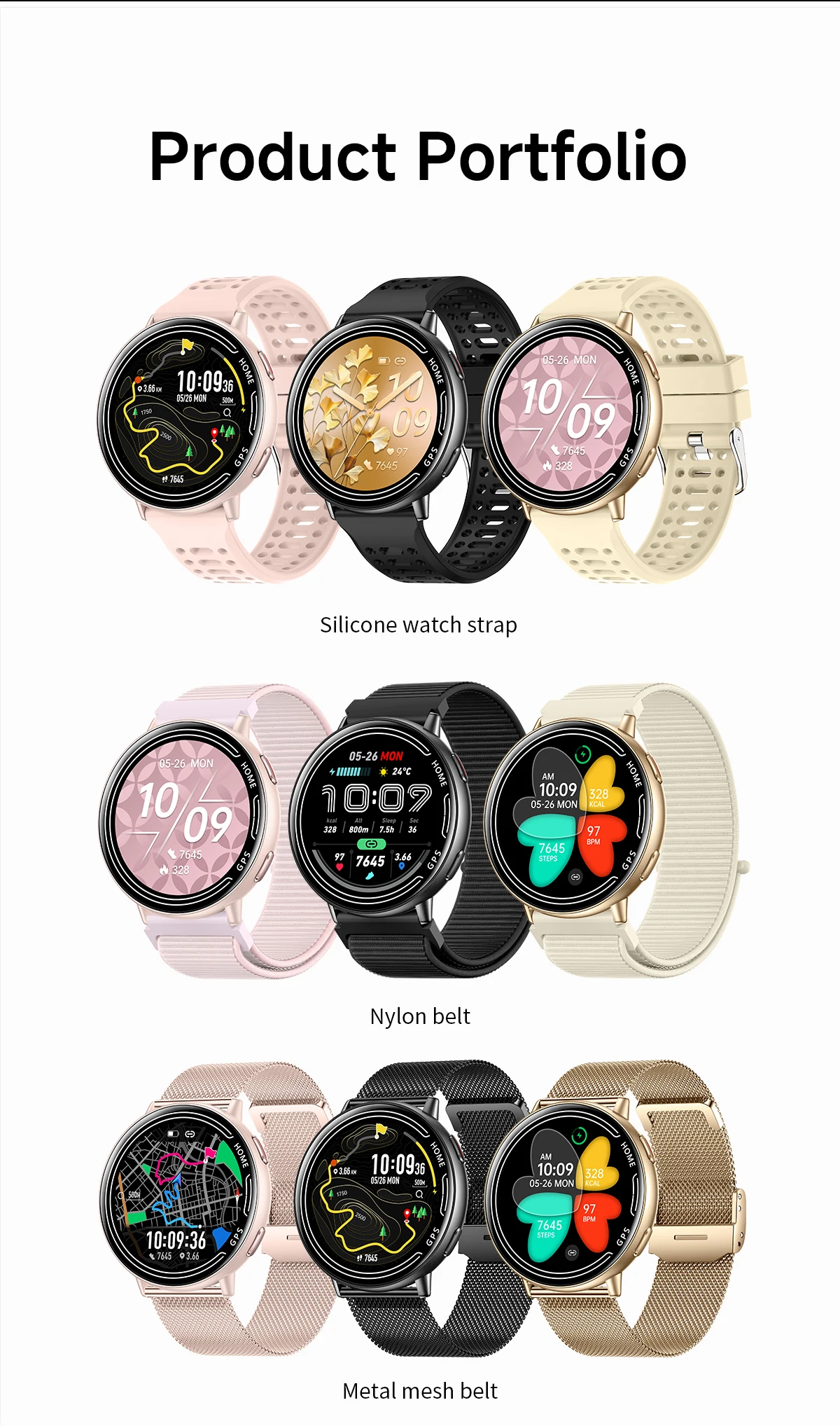 Welcome OEM Order, Factory Whole Selling Sanvnet Kc100 Fashion Smart Watch 2025 Fitness Tracker Bt Call Heart Rate Health Monitoring Tft Screen Gps Smart Watch For Women - Buy Call Answering Smart Watch fitness Tracking Smart Watch round Shape Smart Watch dafit App Smart Watch sleep Monitoring Smart Watch fitness Monitoring Smartwatch waterproof Smartwatch alarm Clock Smartwatch