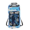 Camouflage blue