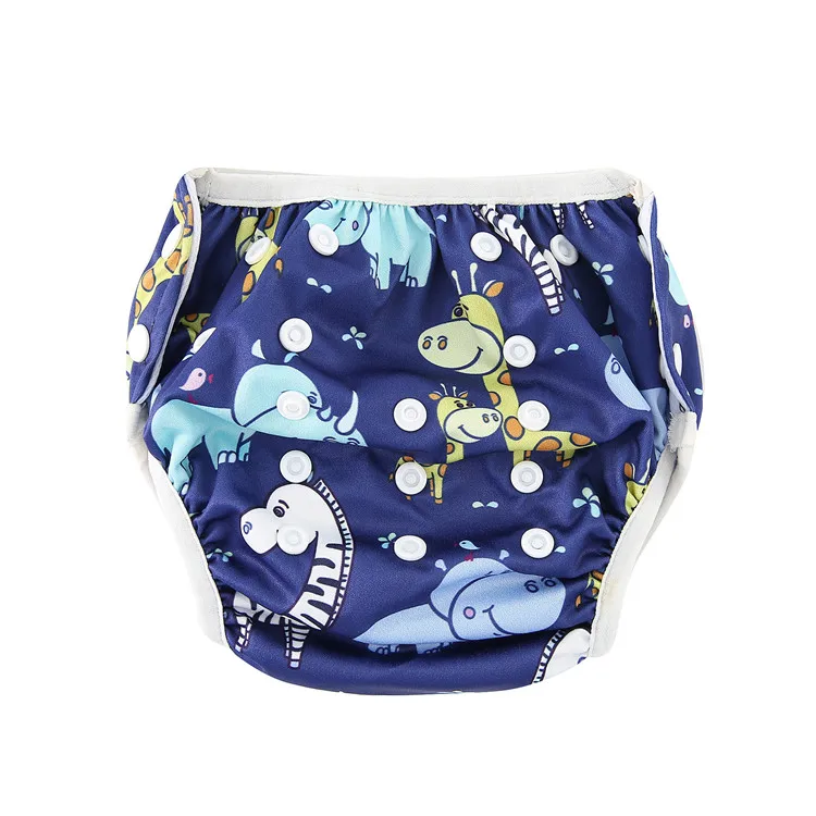 Babyland плавки на подгузник, регулируемый плавательный подгузник многоразовый плавки на подгузник