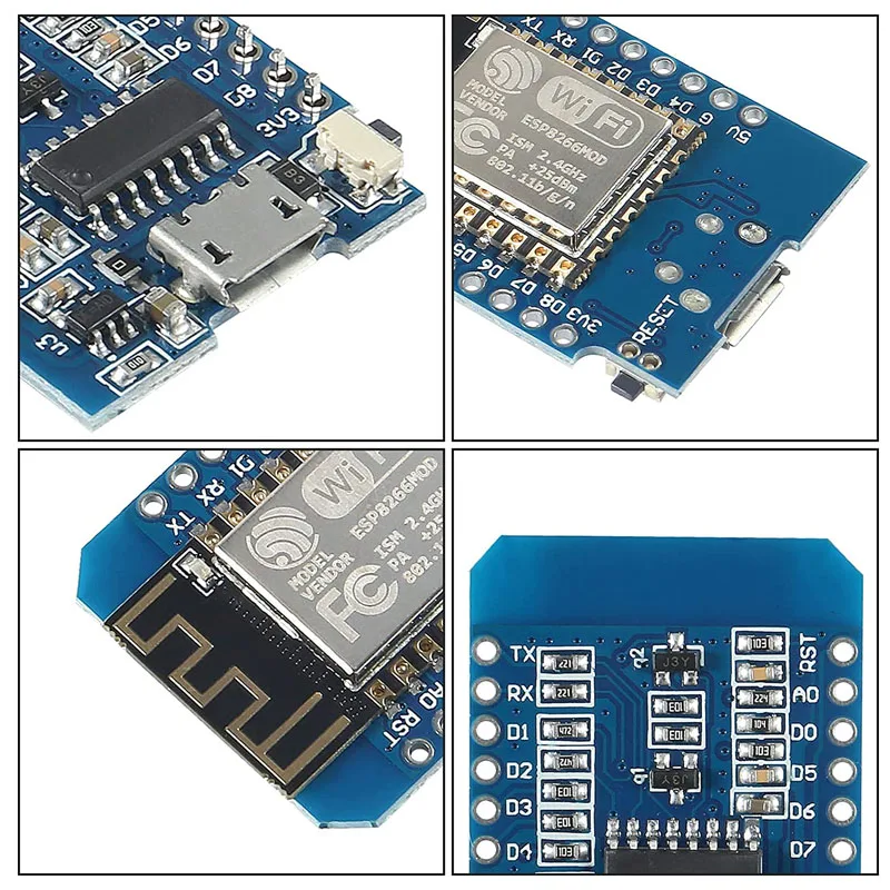 ESP8266 ESP32 ESP-12 ESP-12F CH340G CH340 V2 USB WeMos D1 Mini WIFI ...