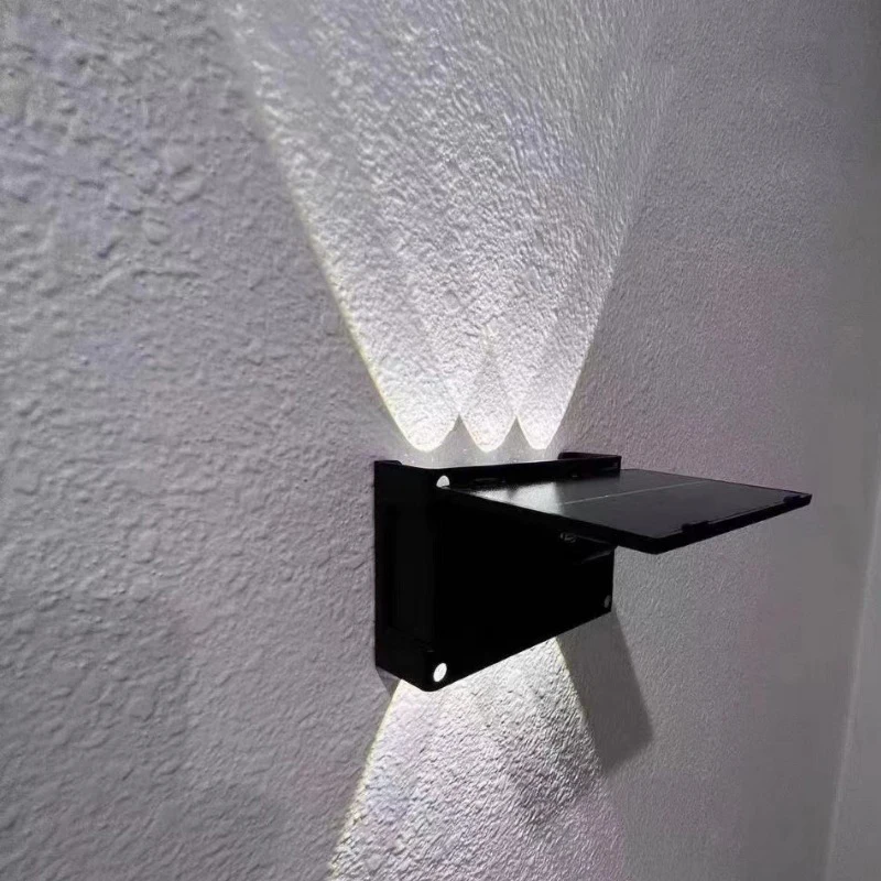 UP down Solar Lights - Warm White RGB Color Changing Lamps