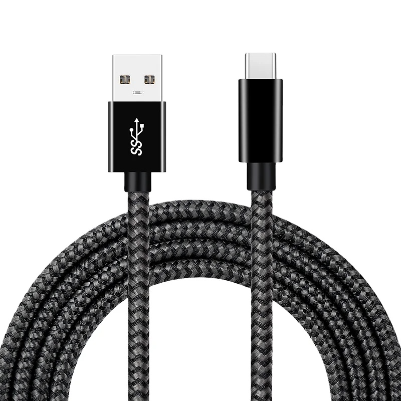 Кабель для быстрой зарядки USB 2,0 type A male to type C