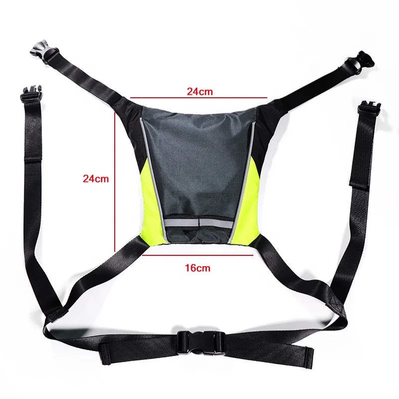 Wedhapy LED Vest Lighting Warning Cycling Coat Running Vest Warning