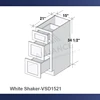 White Shaker-VSD1521