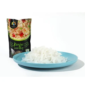 Bulk Chinese  Pre-cooked Wet Instant High Fiber Sugar Free Low Calorie Keto Friendly Plant Based Konnyaku Tagliatelle