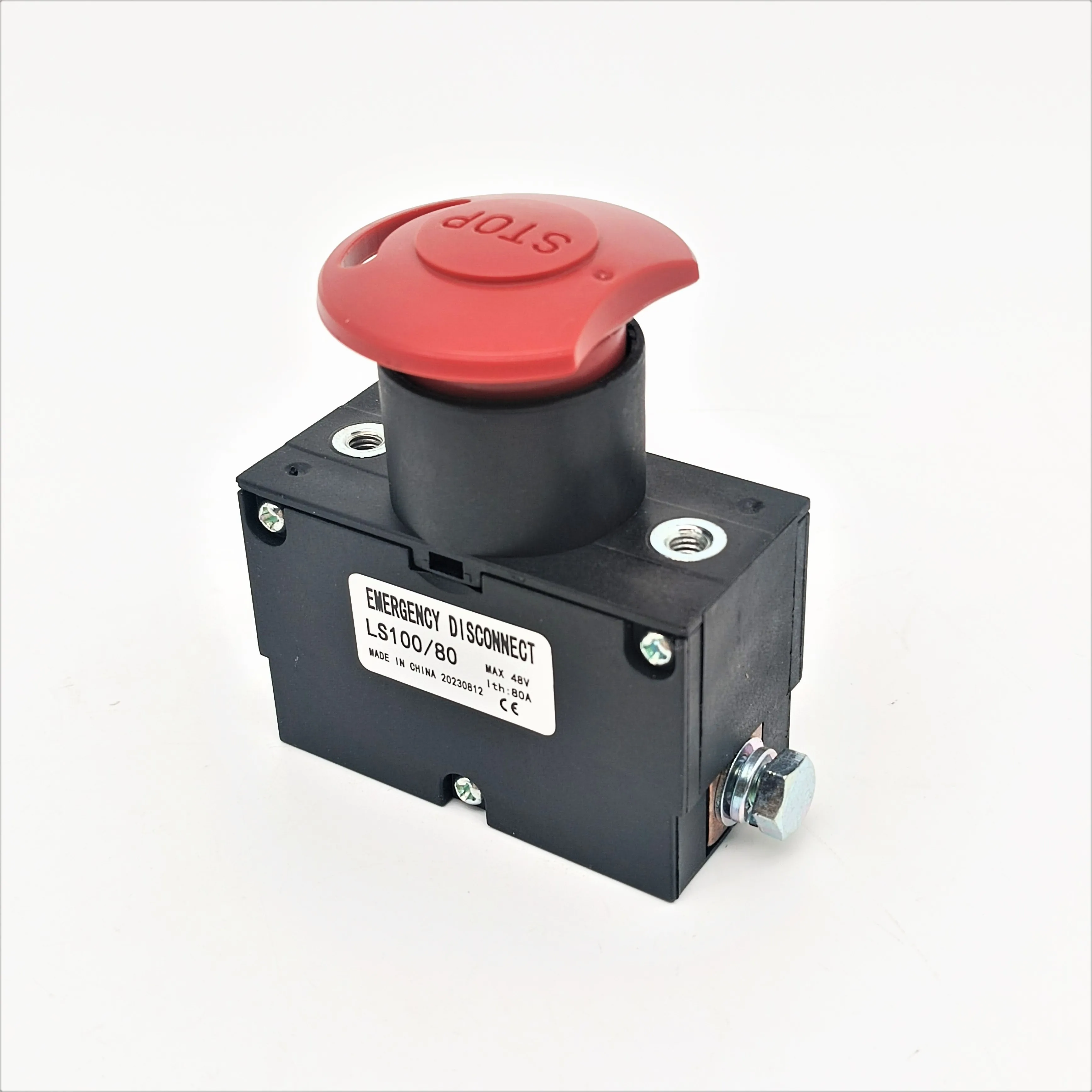 Original Forklift Spare Parts emergency off switch S100/80 0009733119 7915491661  for Linde Forklift Spare Parts supplier