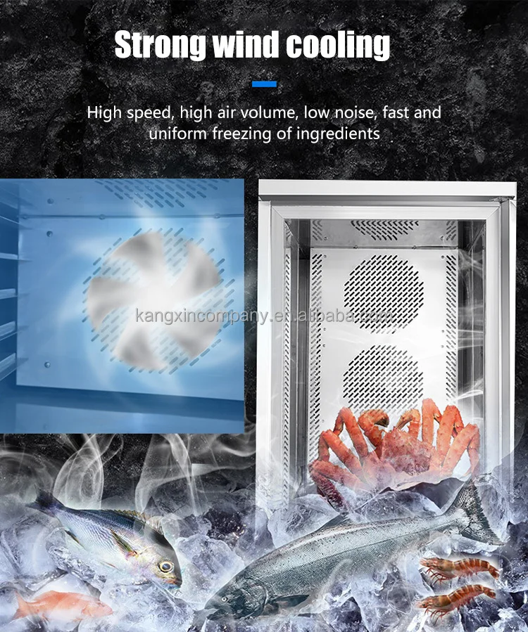 Blast Freezer, 220V, for 5 trays - detail 8