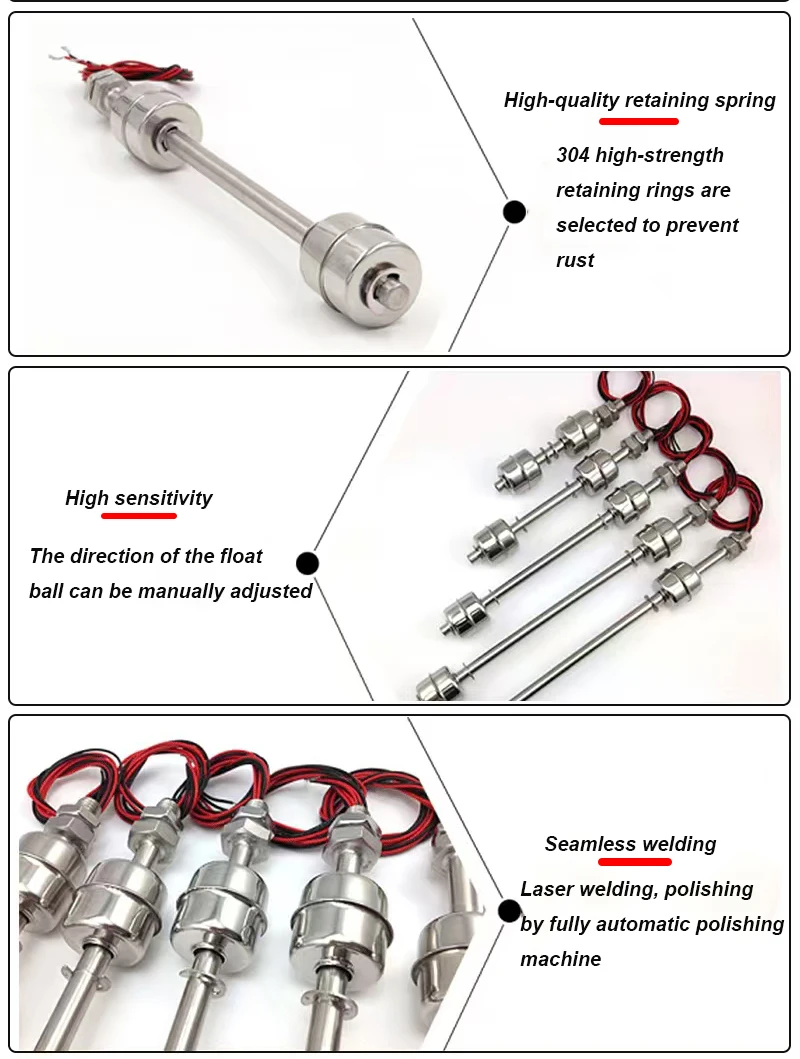 Stainless Steel Double Float Switch