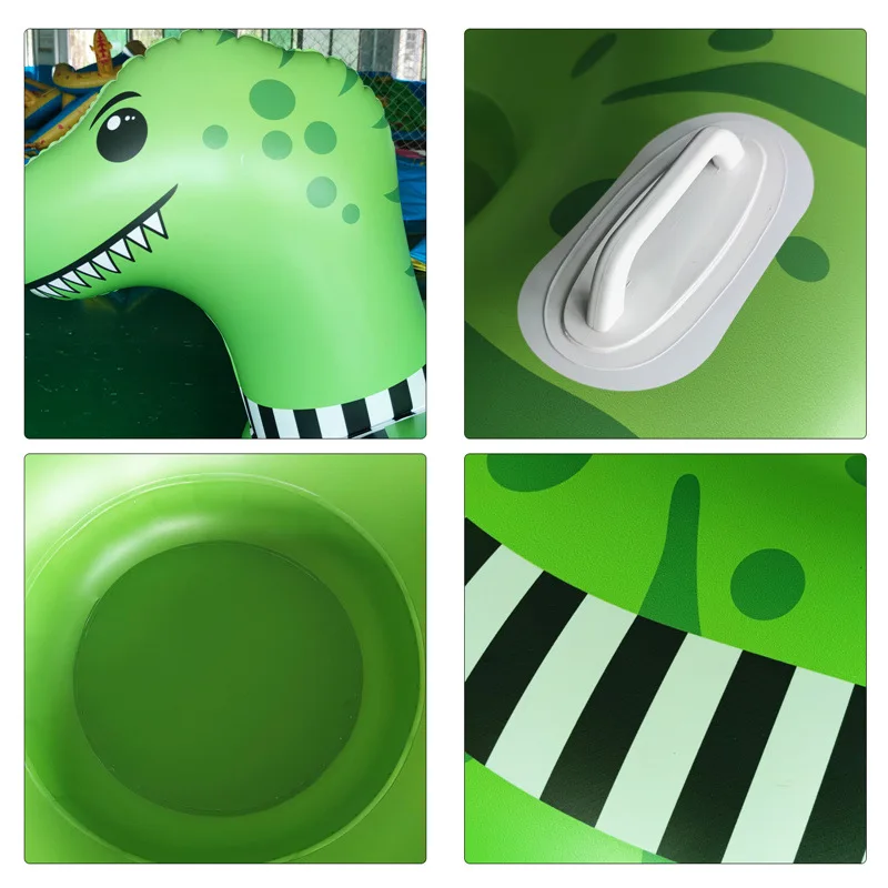 BONNY Надувное лыжное кольцо с рисунком динозавра для спорта на открытом