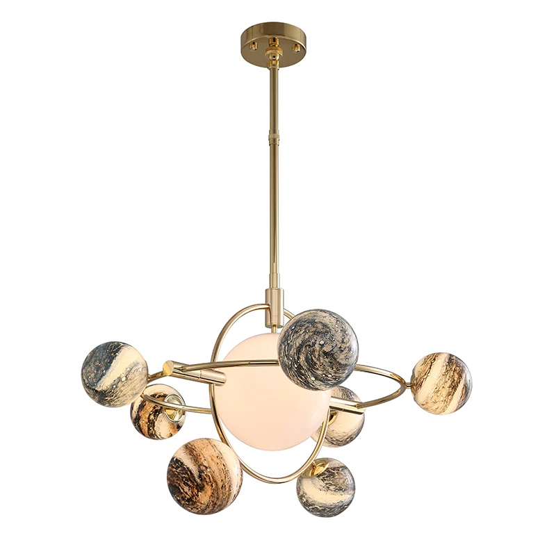 Runde Led Moderne Wohnkultur Beleuchtung Dekorative Lineare Villa