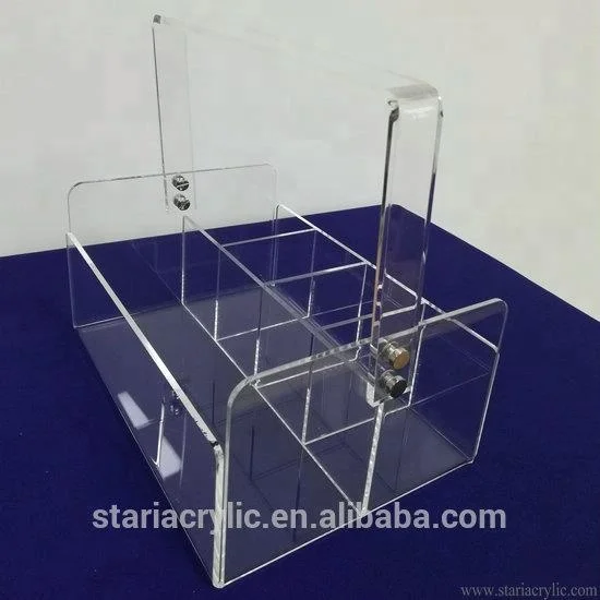 Source Wholesale hanging high quality clear acrylic bathroom shower caddy  on m.