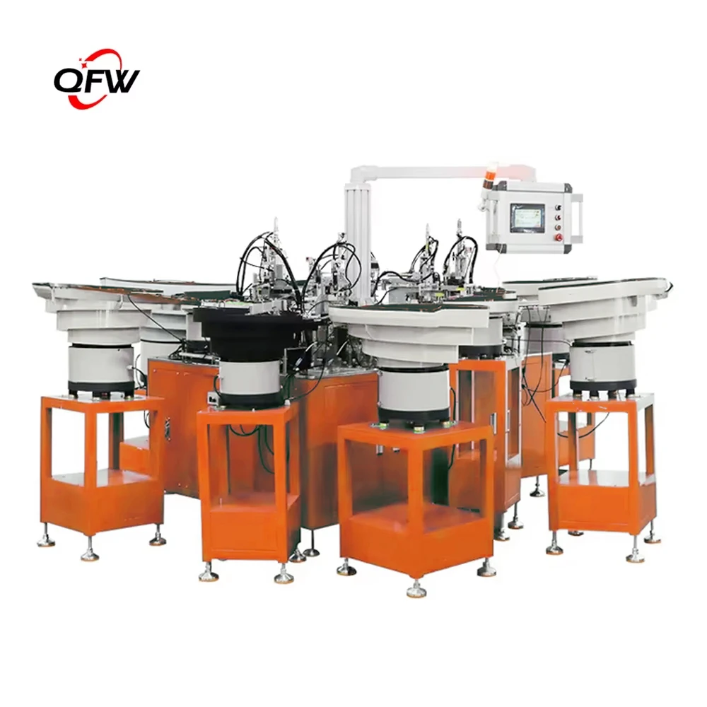 QFW China Factory Refillable Permanent Automatic Marker Pen Assembly Machine Pen Assembly Machine