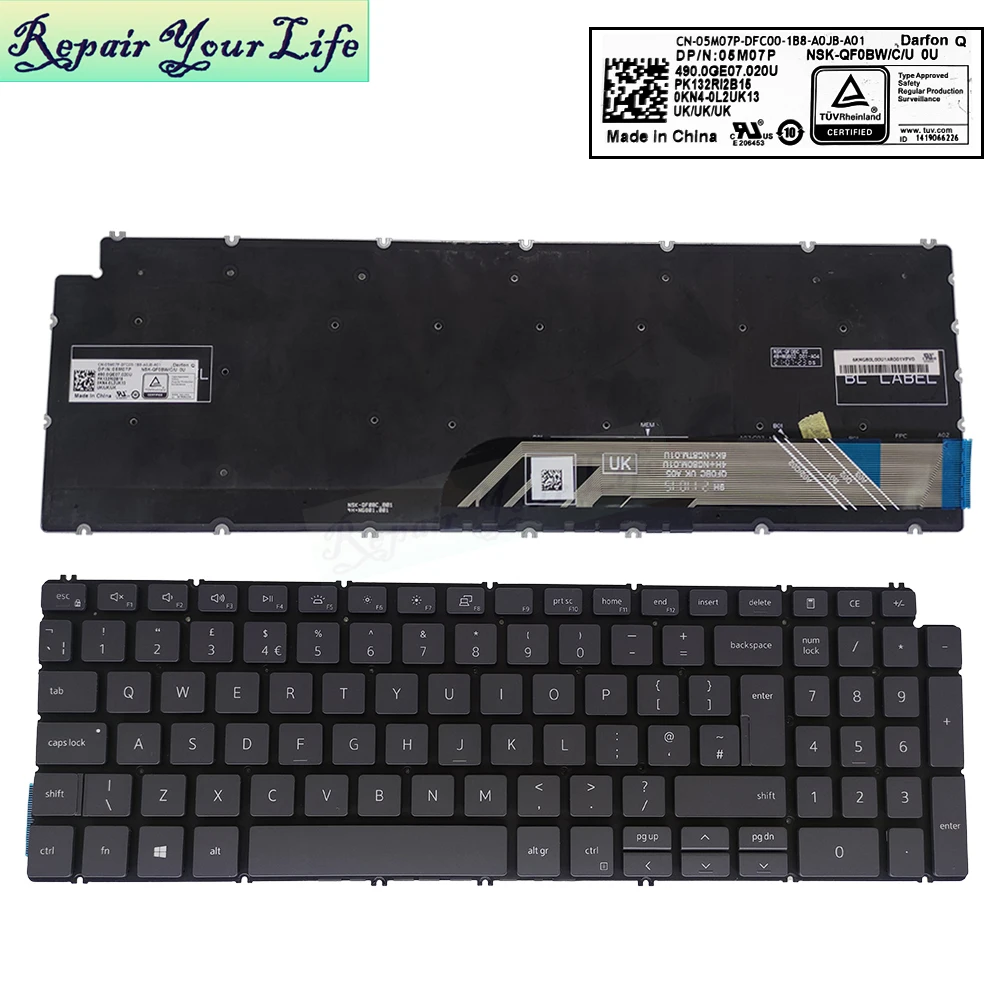 Jual Keyboard Dell Inspiron 15-5590 5584 5593 5593 5594 5598 7590 7591 7790 7791 15 5594 15 5598 15 7590 5594 5000 I.8226838