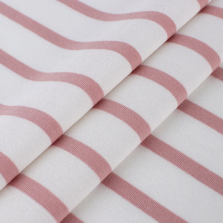 Ткань из окрашенной пряжи в полоску без рукавов с трапециевидным силуэтом и цветными полосками в Джерси, трикотаж: ткани для мужских весной и летом одежды футболка ткань