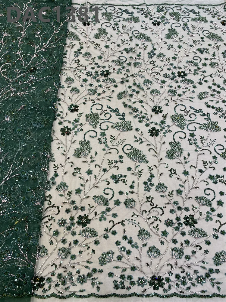 heavy handwork mesh beaded