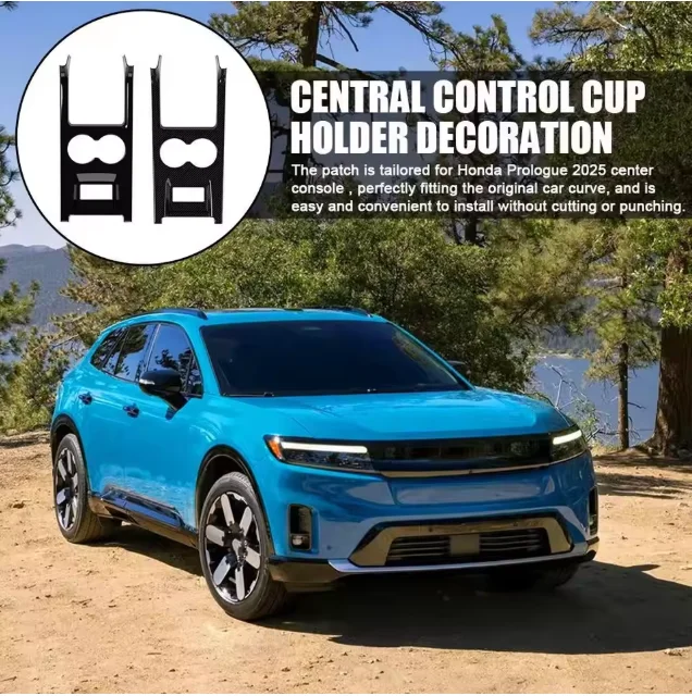 For Honda Prologue ABS Black Car Gear Shift Panel Cover Trim Iron