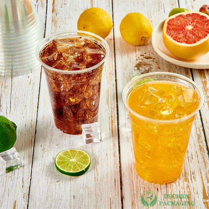 Shape U Boba Cup Pp Plastic Cup With Lid