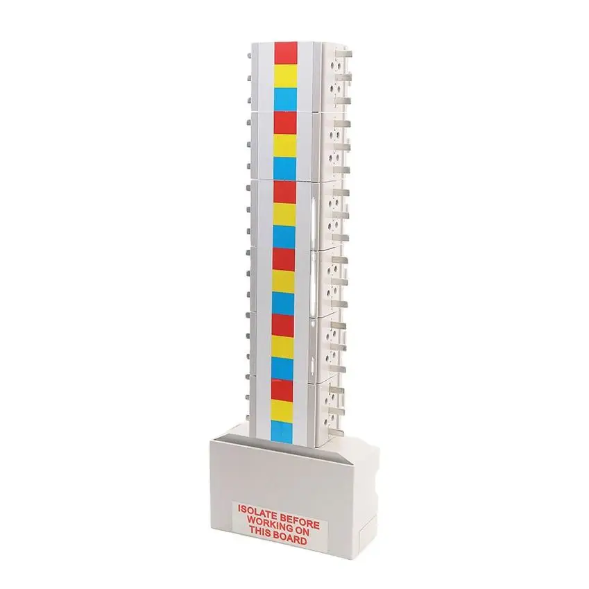 High Quality 3 Phase 125A 160A 200A Pan Assembly Busbar for MCB MCCB Distribution Boards 12 18 24 30 42 48 54 Branches Busbar