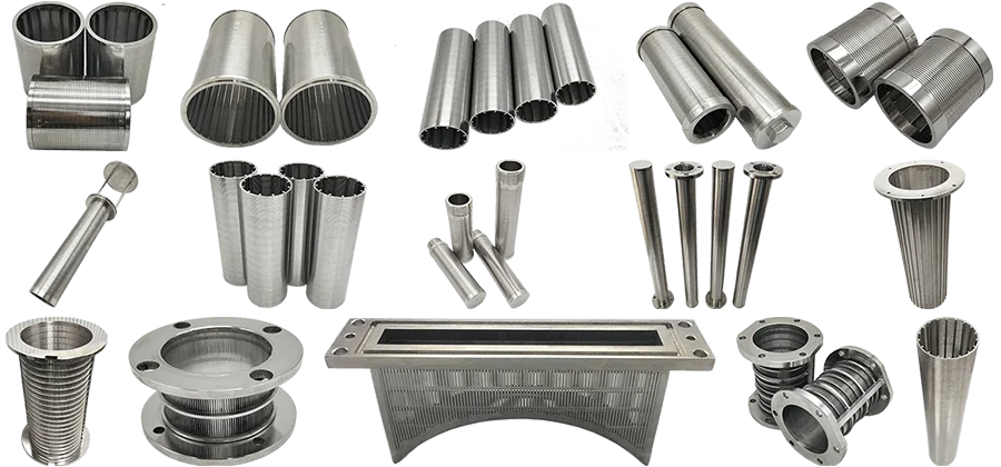 High quality 304 316 Water Filter Pipe Screen  Water Well Screen Filter wedge water screen