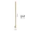 26 cm, color dorado extendido
