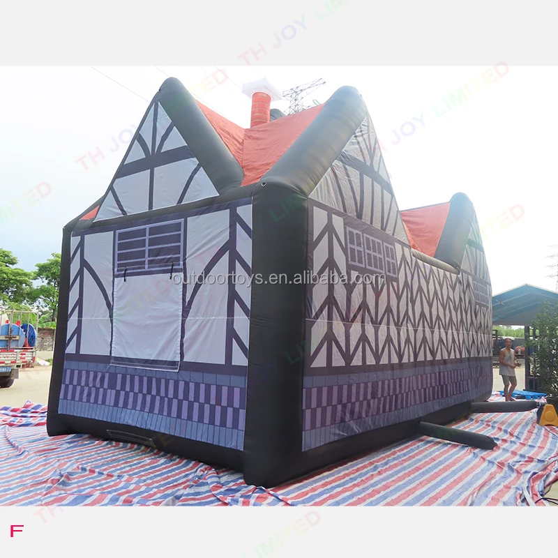 10x5m Outdoor Inflatable Irish Pub,Portable Blow Up Inflatable Bar For