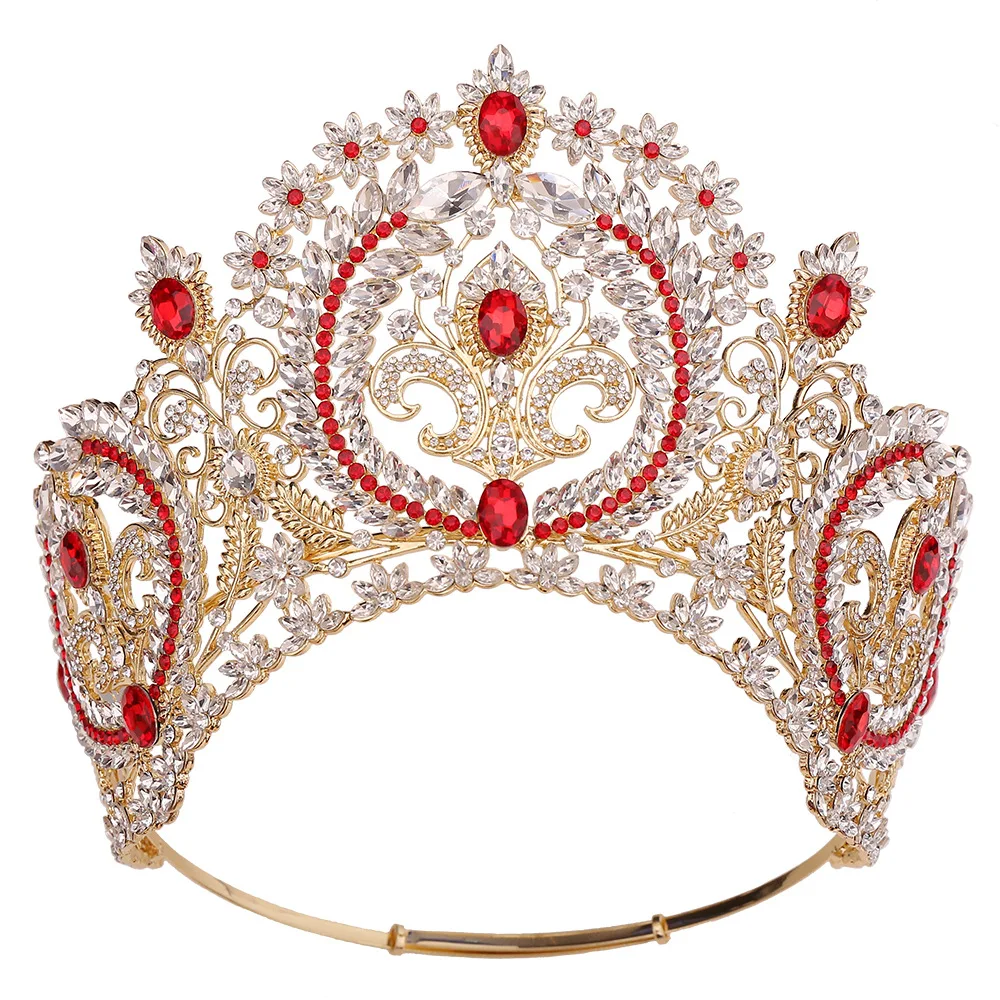 Pageant Rounds QS Miss Universe Pageant Crown Adjustable Tiara Stage Showcase High ...