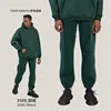 Ankle banded pants-Eden Green