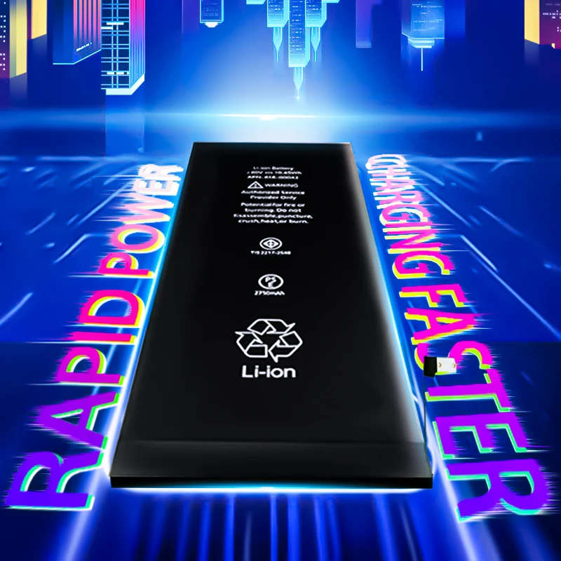 Перезаряжаемый литий-ионный полимерный Основной аккумулятор для мобильного телефона IPhone 6s Plus