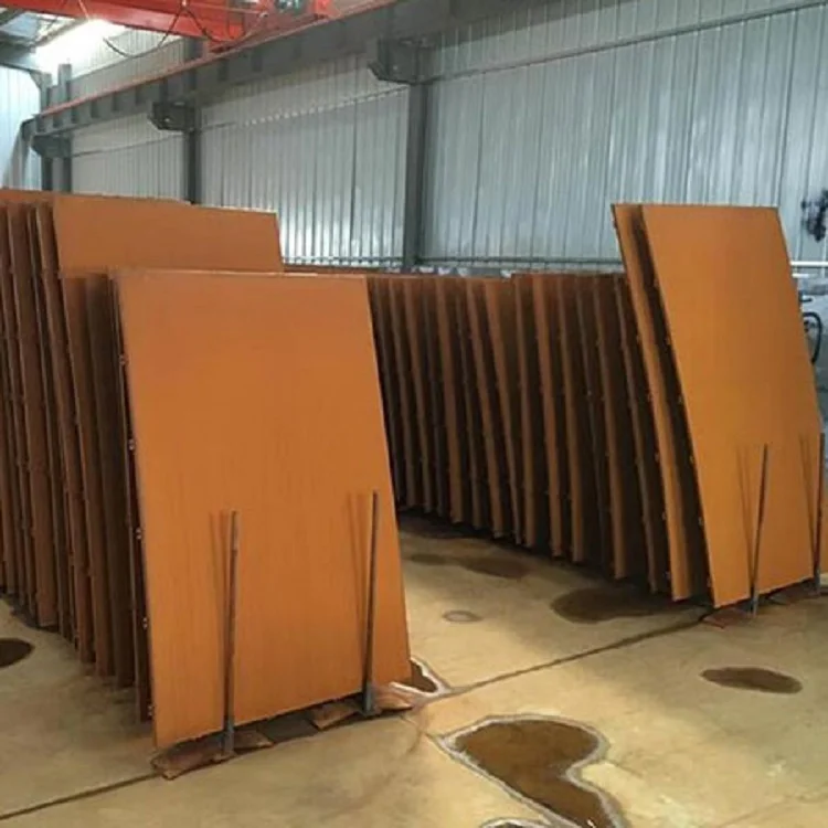 Rust Color High-strength Decorative Wear Resistant Carbon Steel CortenB CortenA Container Corten Plate