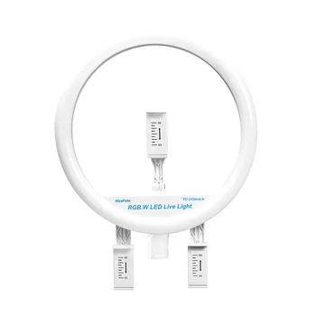 NiceFoto TC-313RGB.W LED Live Light Ring Light BI-Color 3200-6500k 12 Inch Light Photo Studio detail image
