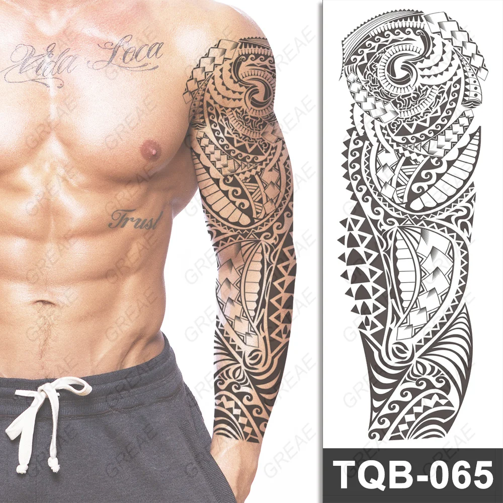 переводные татуировки мужские