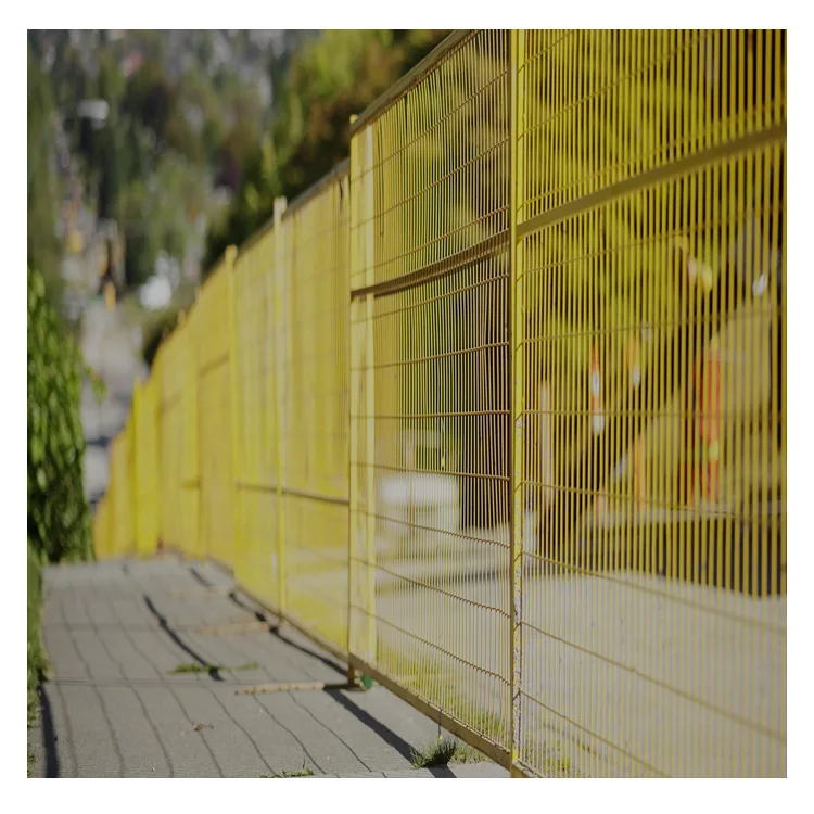 Galvanized Portable Welded Temporary Fence Panel Temporary Swimming Pool Fence No Drill Temporary Fencing 6ftx 9ft