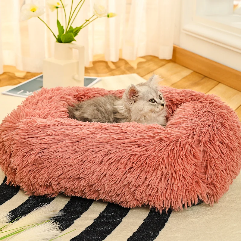 Luxury Pet Bed, feather soft fleece