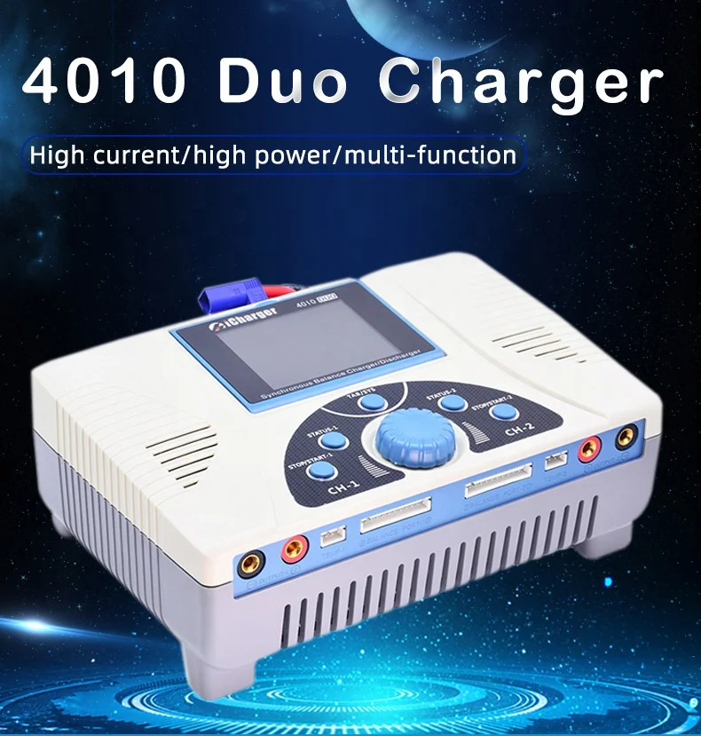 Icharger 4010 Duo 2000W 40ADCデュアルバッテリーバランスチャージャーディスチャージャー (1-10S  Lipoバッテリー用)| Alibaba.com