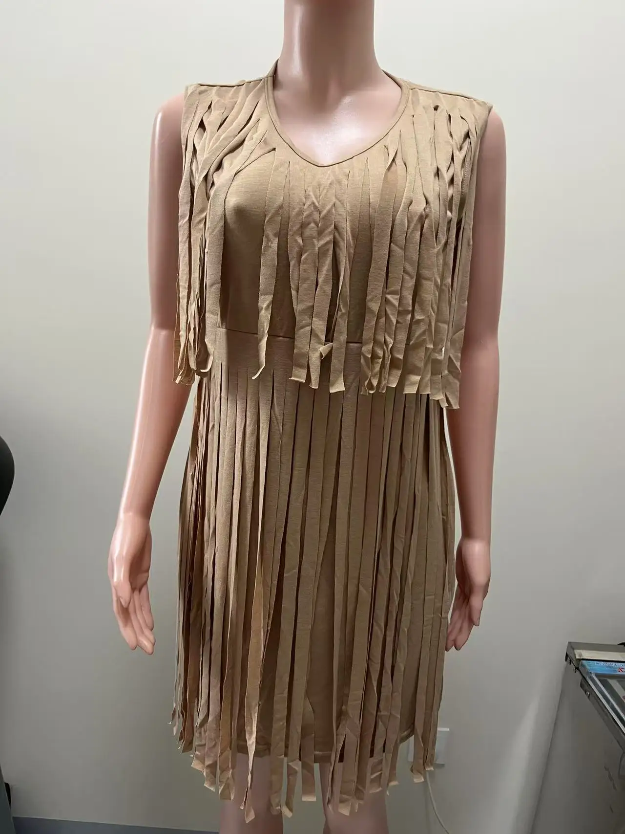brown handkerchief dress Brielle Handkerchief Dress