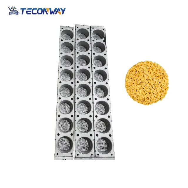 Fried Instant Noodle Frying Basket with High Porosity for Quick Oil Draining Non-stick Smooth Surface and Easy Cake Release