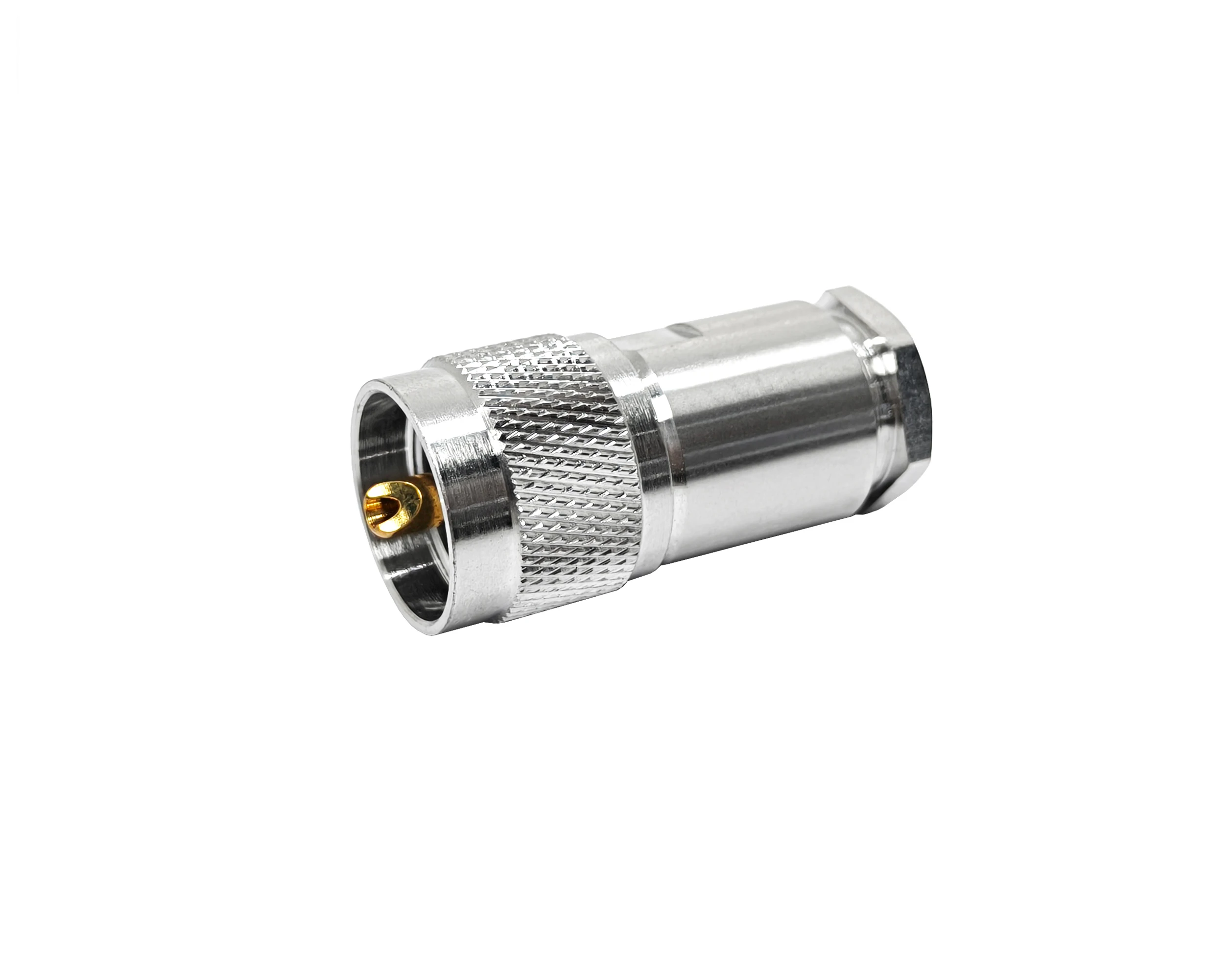 Factory Supply PL259 UHF Plug Male Clamp Screw Mounting  Rf Coaxial WTR300 Cable Connector Converter in Stock ROHS RG6 5D-FB