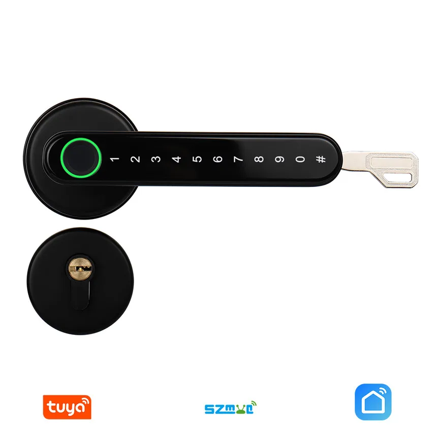 Smart Door Lock Fingerprint Biometrics Lock Smart Ble Lock With App Remote  Control Easy To Install For Home Office - Buy Smart Door Lock Fingerprint  Biometrics Lock,Smart Ble Lock With App Remote